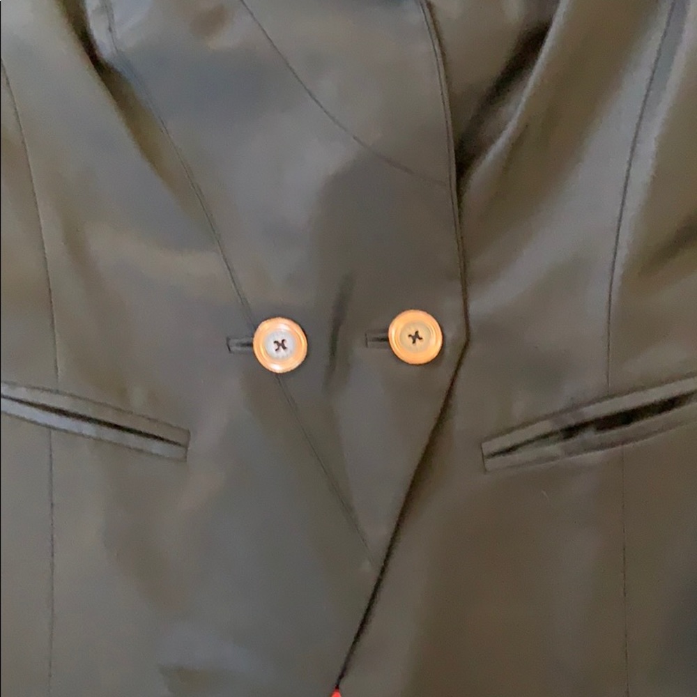 SOLD❌Ted Baker Gold Button Blazer - Picture 4 of 8
